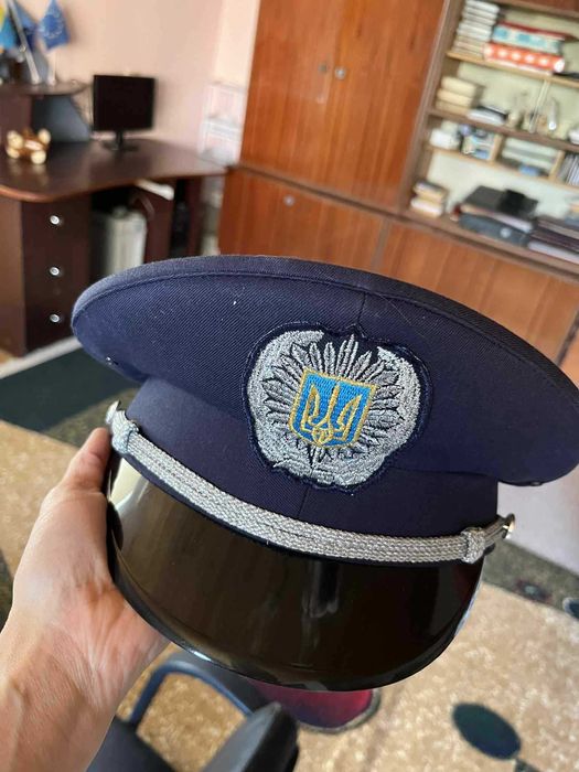 Фуражка МВС/милиции, размер 58 (новая/отличное)