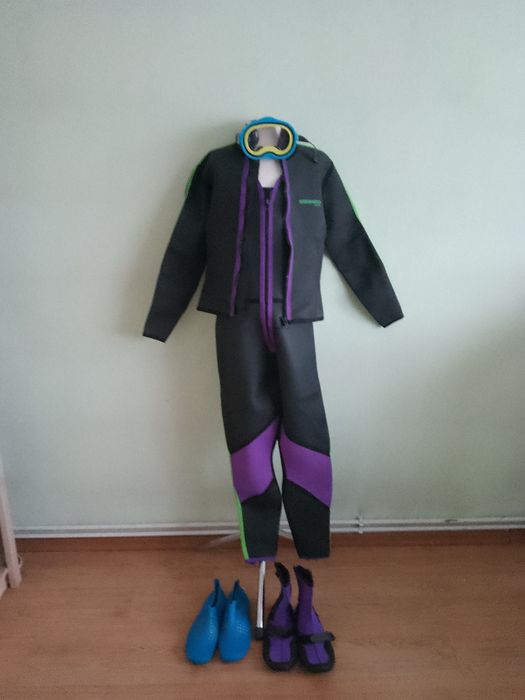 Zastaw do pływania nurkowania