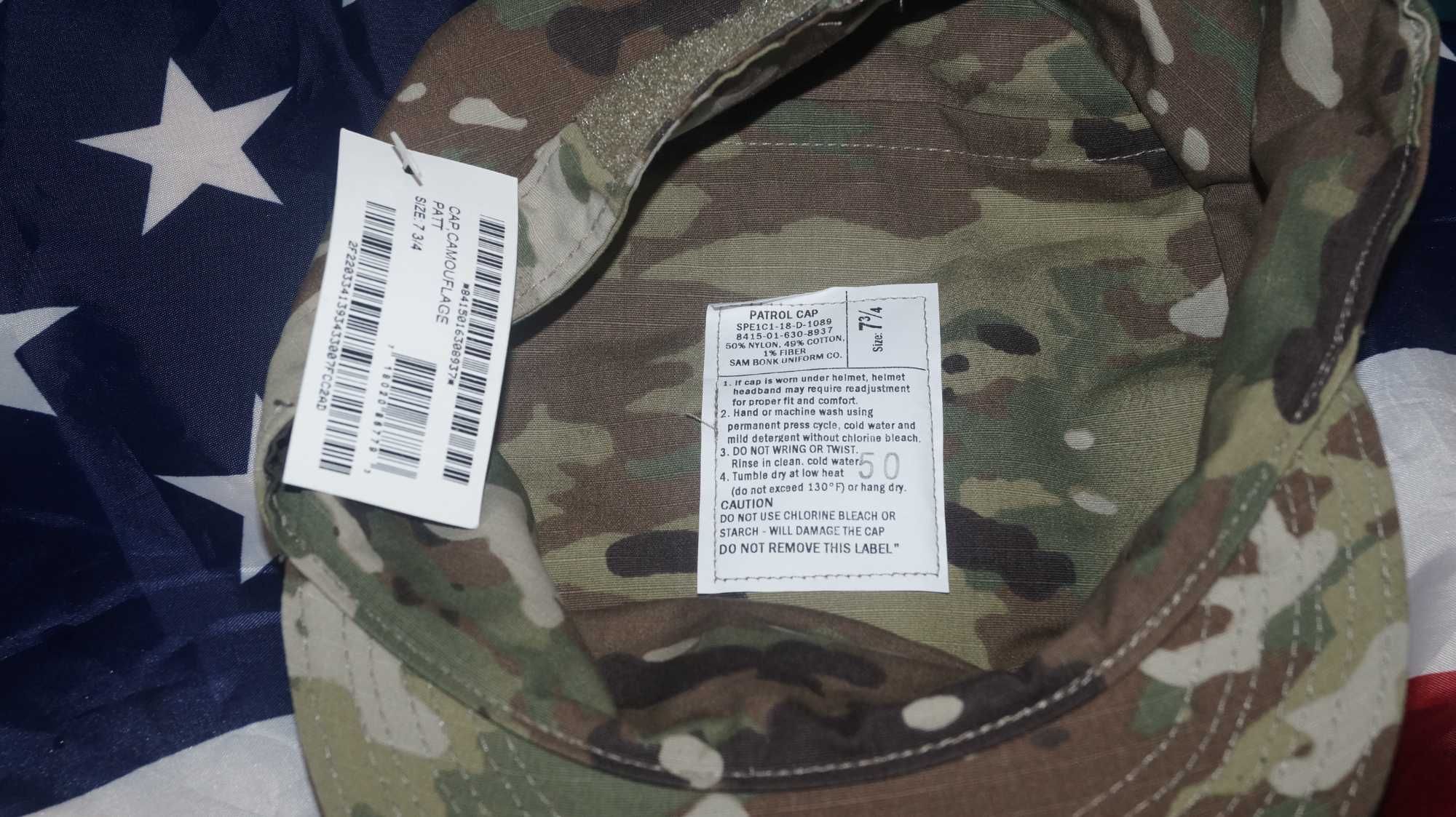 кепка чоловіча літо multicam US Army оригінал