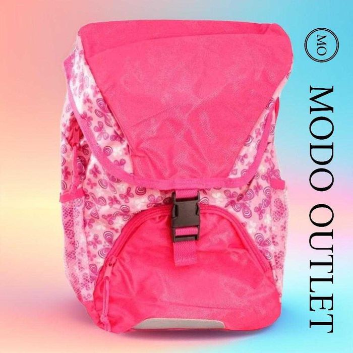 Kolorowy Plecak Dziecięcy Semi Line – Wzór Motyle Różowy