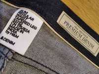 джинсы H & M selvedge полупояс -45см.