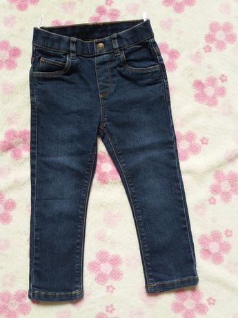 dżinsy jeansy c&a r. 92  dziewczęce spodnie jeansowe