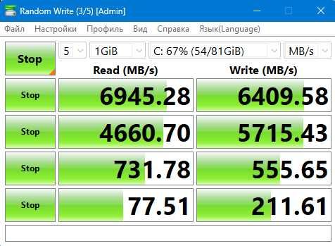 Мини ПК AMD Ryzen9 7940HS 8/16 ядер RAM DDR5 32Gb 6400 Мгц, SSD  1Tb