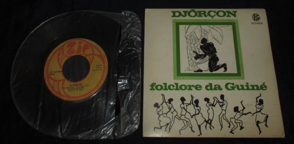 Disco Vinil Djôrçon Folclore Da Guiné