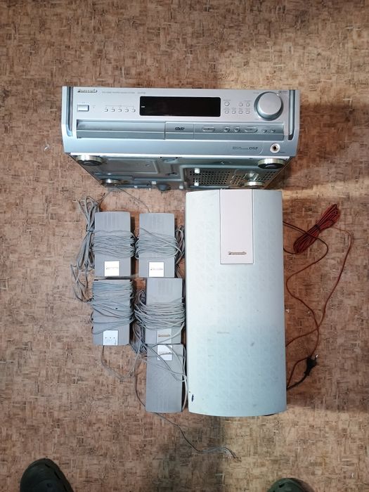 Panasonic SH-HT 80 z kolumnami i pilotem sprawne. Wysyłka DPD