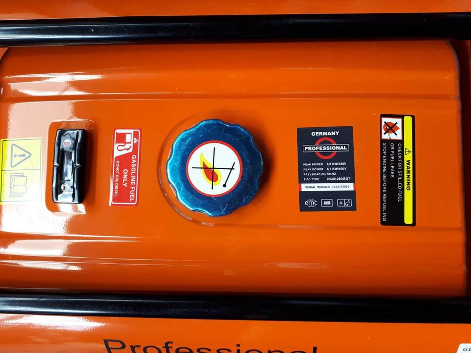 Agregat prądotwórczy Dorsburg DSG 710 3.8KW 6.7KW 230V 400V