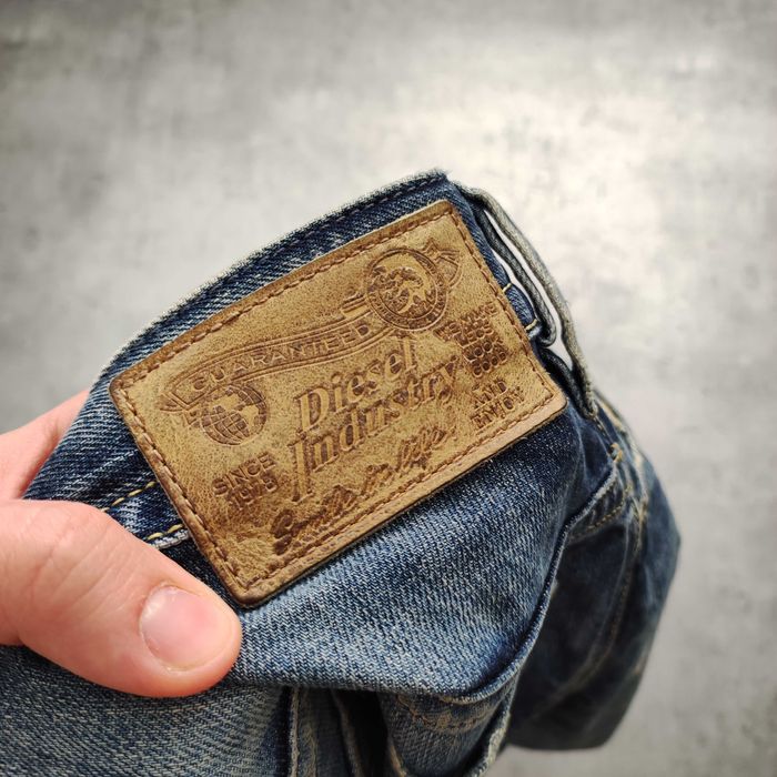 MĘSKIE PREMIUM Luxury Denim Jeansy Spodnie Diesel Industry Przetarcia