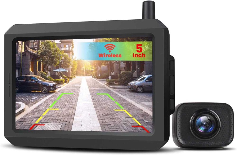 Bezprzewodowa Kamera Cofania AUTO-VOX W7, HD 5'', noktowizor IP69