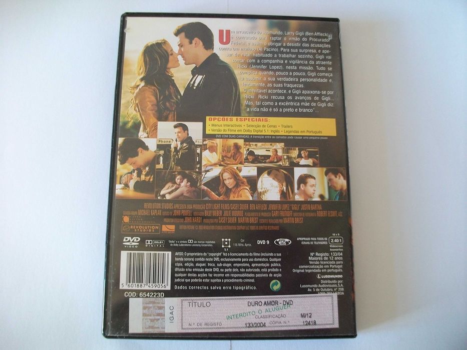 duro amor, com ben affleck , jennifer lopez