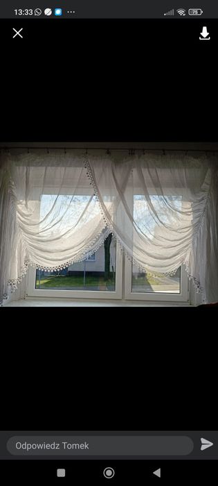 Firanka stylowa kresz