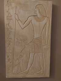 KOLEKCJA EGIPT obraz gipsowy papirus