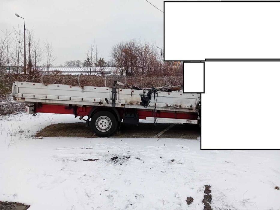 mercedes iveco fiat  peugeot najad skrzyni plandeka platforma laweta