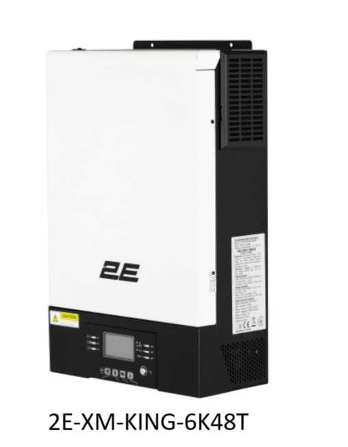 Інвертор сонячний автономний 2E-XM-KING-6000VA/6000W, 48V, MPPT.