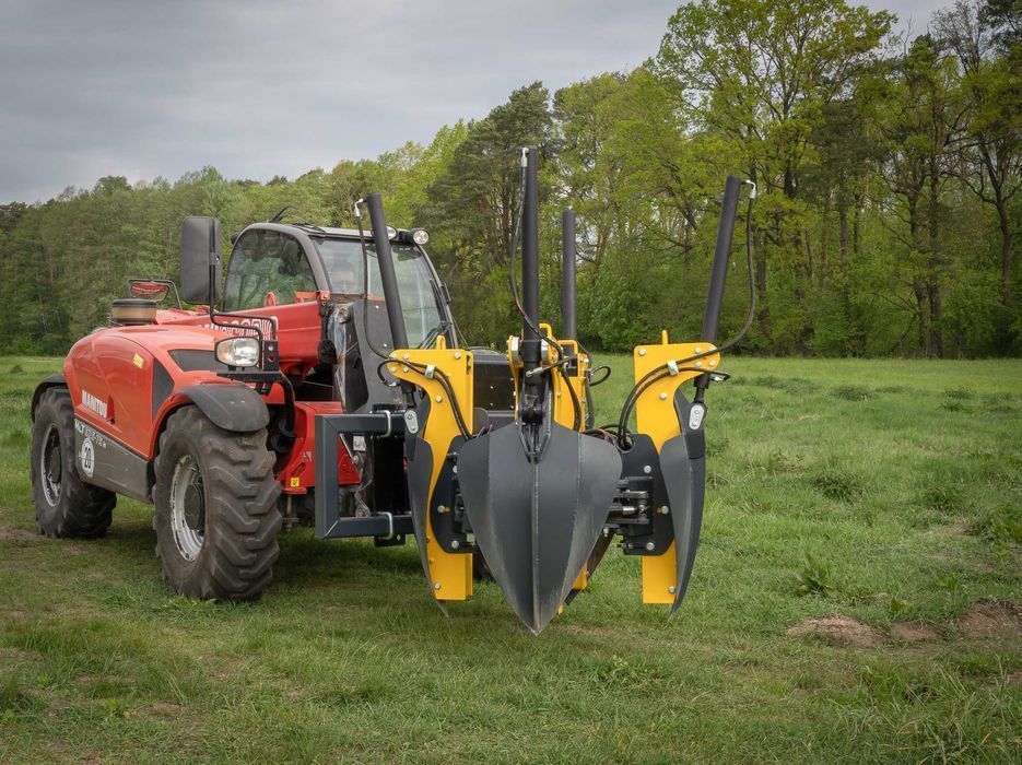 Przesadzarka do drzew krzaków do ładowarki, koparki