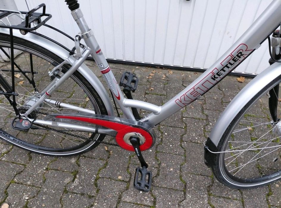 Rower Kettler Damski Wygodny 7 Biegów Prądnica Oświetlenie