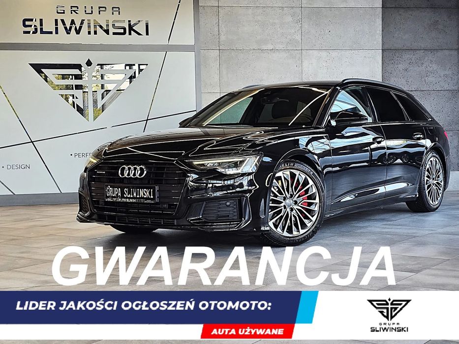 Audi A6 Avant 55TFSIe 367PS 2xS-Line Kamera Pamięć Hak Virtual FV23%