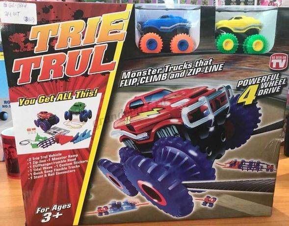Монстр трак популярний іграшковий трек Trix Trux великий набір