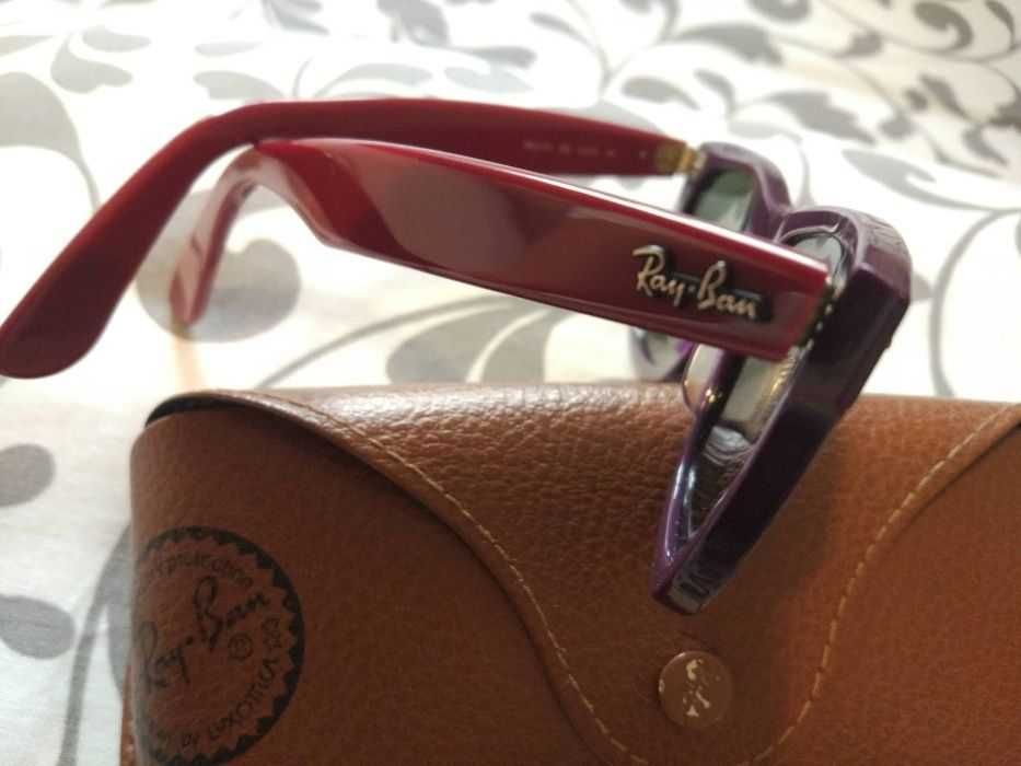 Oculos Rayban Wayfarer rb 2140 Rosa