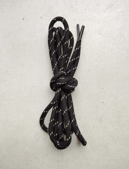 Шнурівки Barth 105cm black шнурок линва мотузка