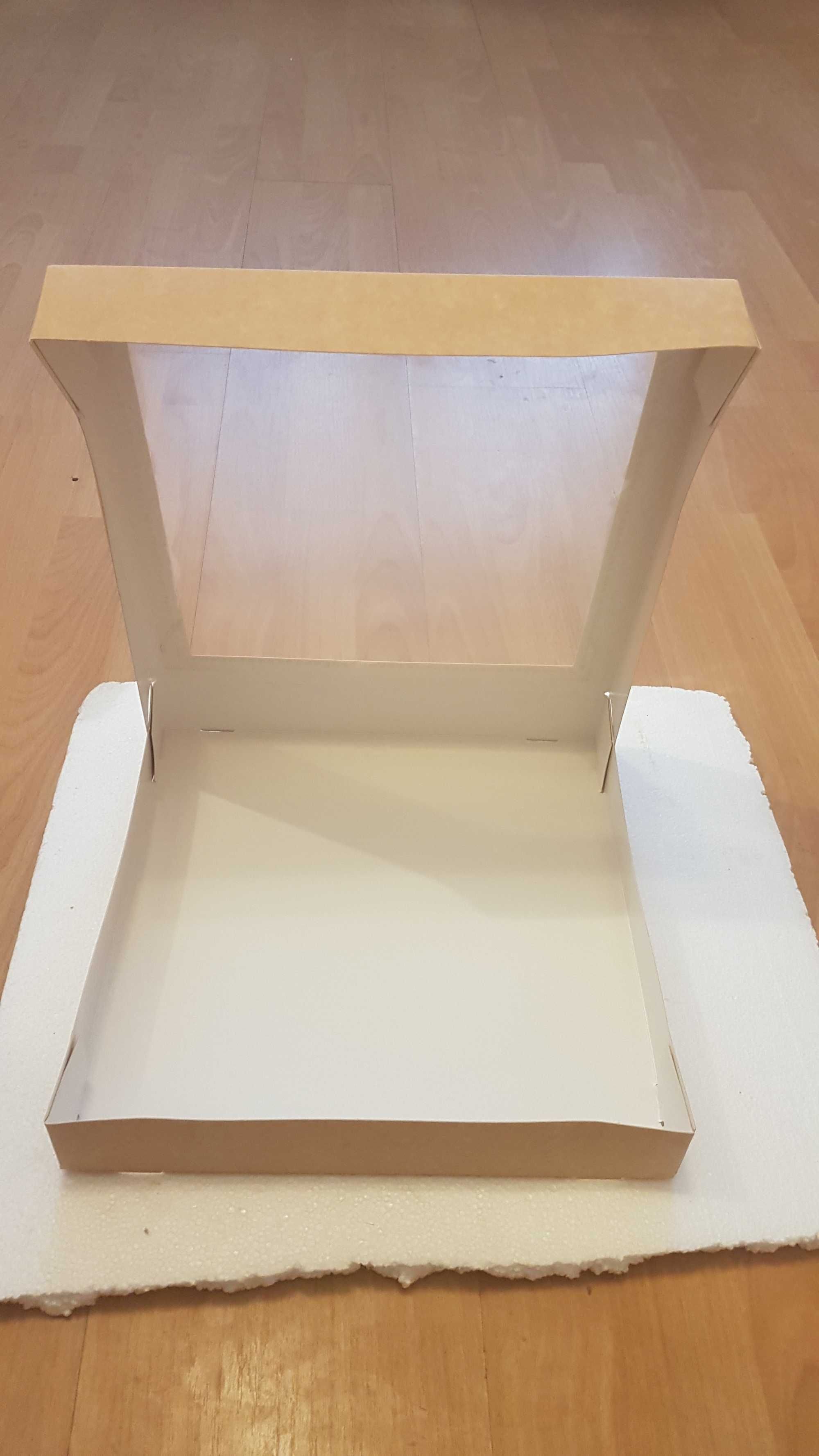 Pudełko na sushi ciastka 32x32x5 cm opakowanie z Box4sushi 37 szt