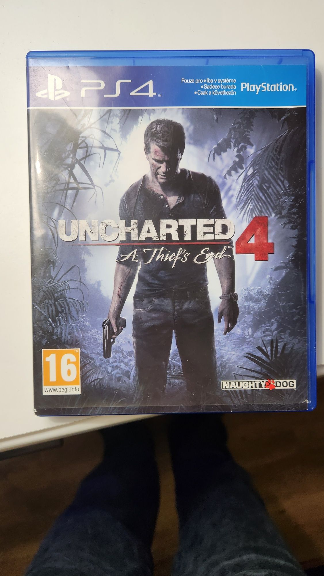 Uncharted 4 Kres Złodzieja PS4 PS5 Dub PL