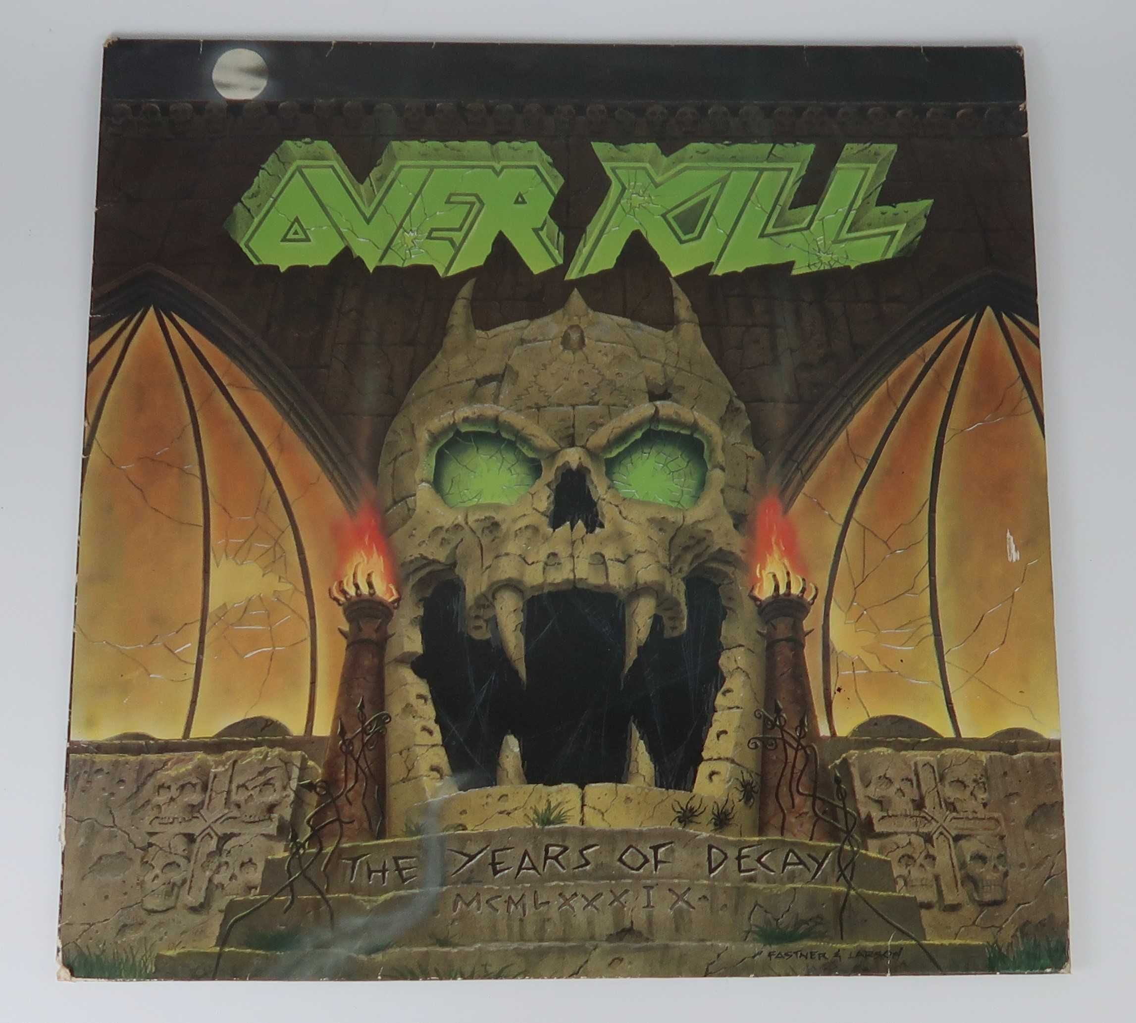 Overkill ‎– The Years Of Decay– Disco Vinil LP - Thrash Metal