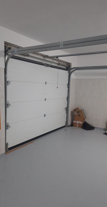 Portao de Geragem automatico com Motor + Estrutura