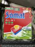 Somat All in 1 Zitrone & Limette tabletki do zmywania lemon 57szt 1kg