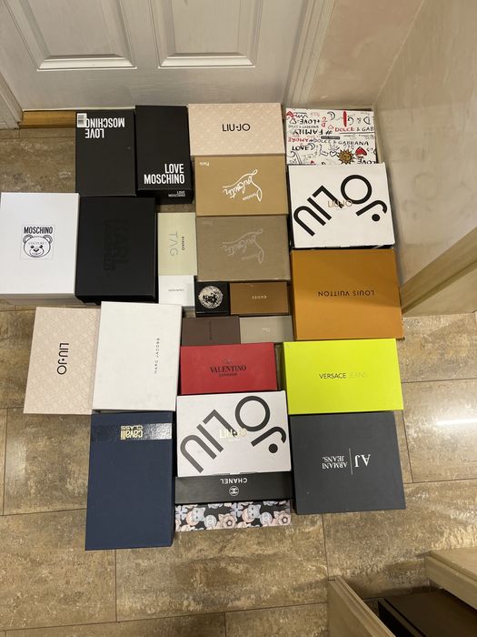 Kartony , pudełka Valentino louis vuitton dolce & gabbana