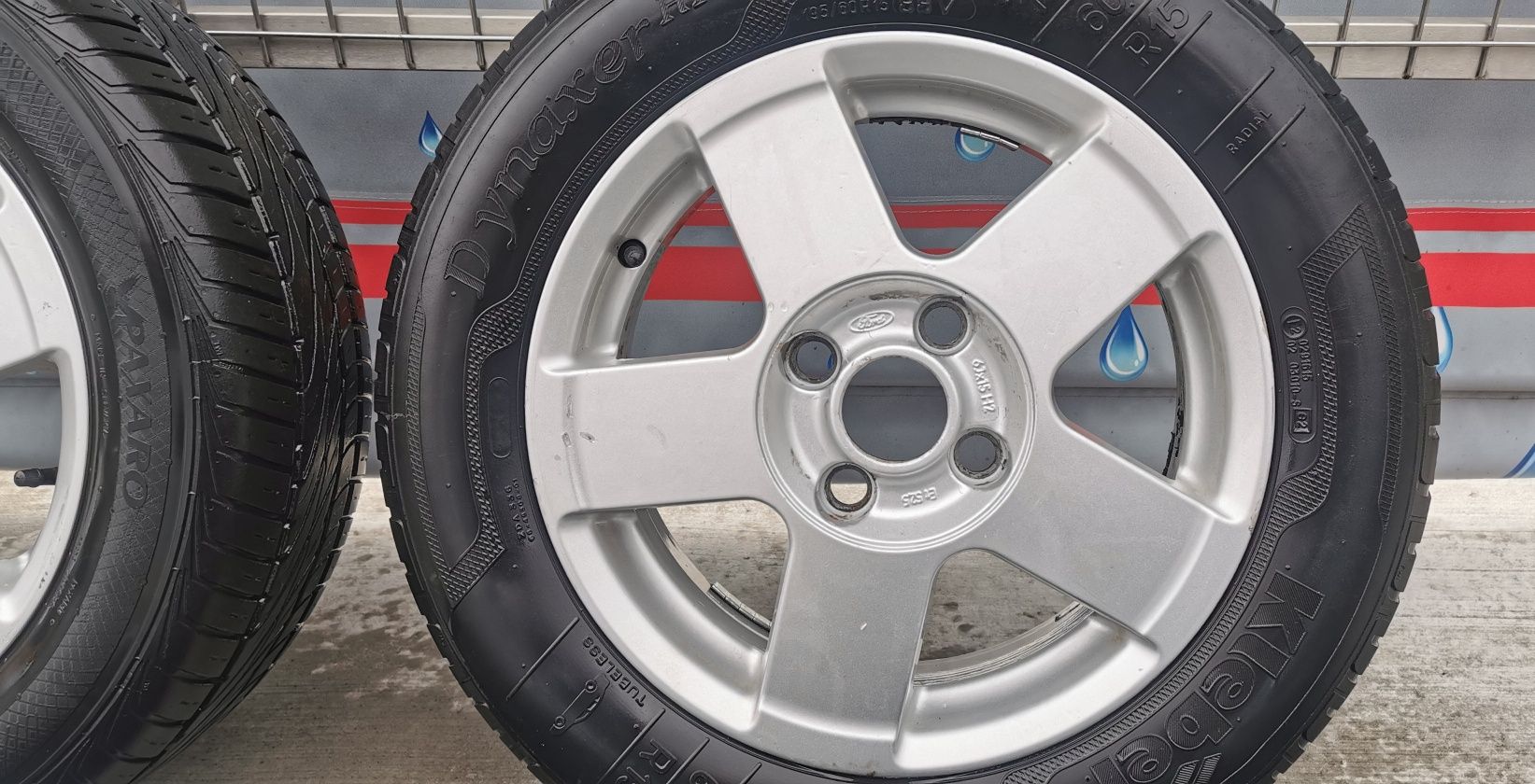 Oryginalne alufelgi koła Ford 4x108 6j r15 et 52,5 otwór 63,4