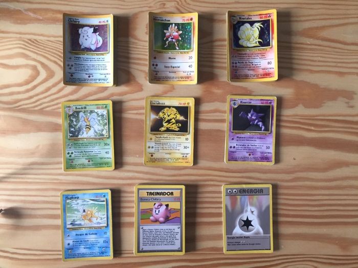 Cartas Pokémon - base set