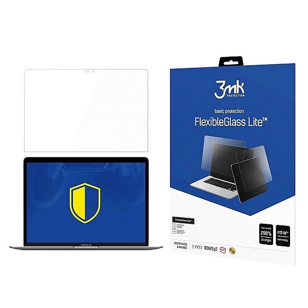 Szkło hybrydowe 3mk FlexibleGlass Lite™ na MacBook Air 13'' 2018