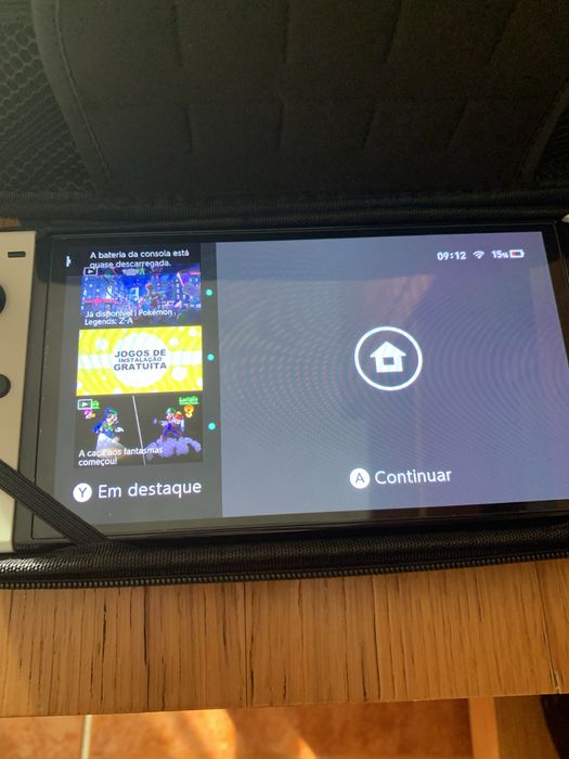 Nintendo Switch Oled + Acessórios + 2 Bolsas