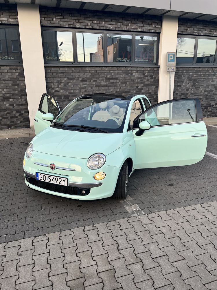 Fiat 500C! Piekny kabriolet/prywatny