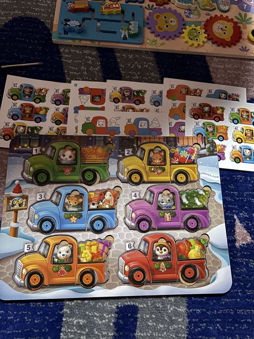 Популярні пазли для розвитку 2-4 роки