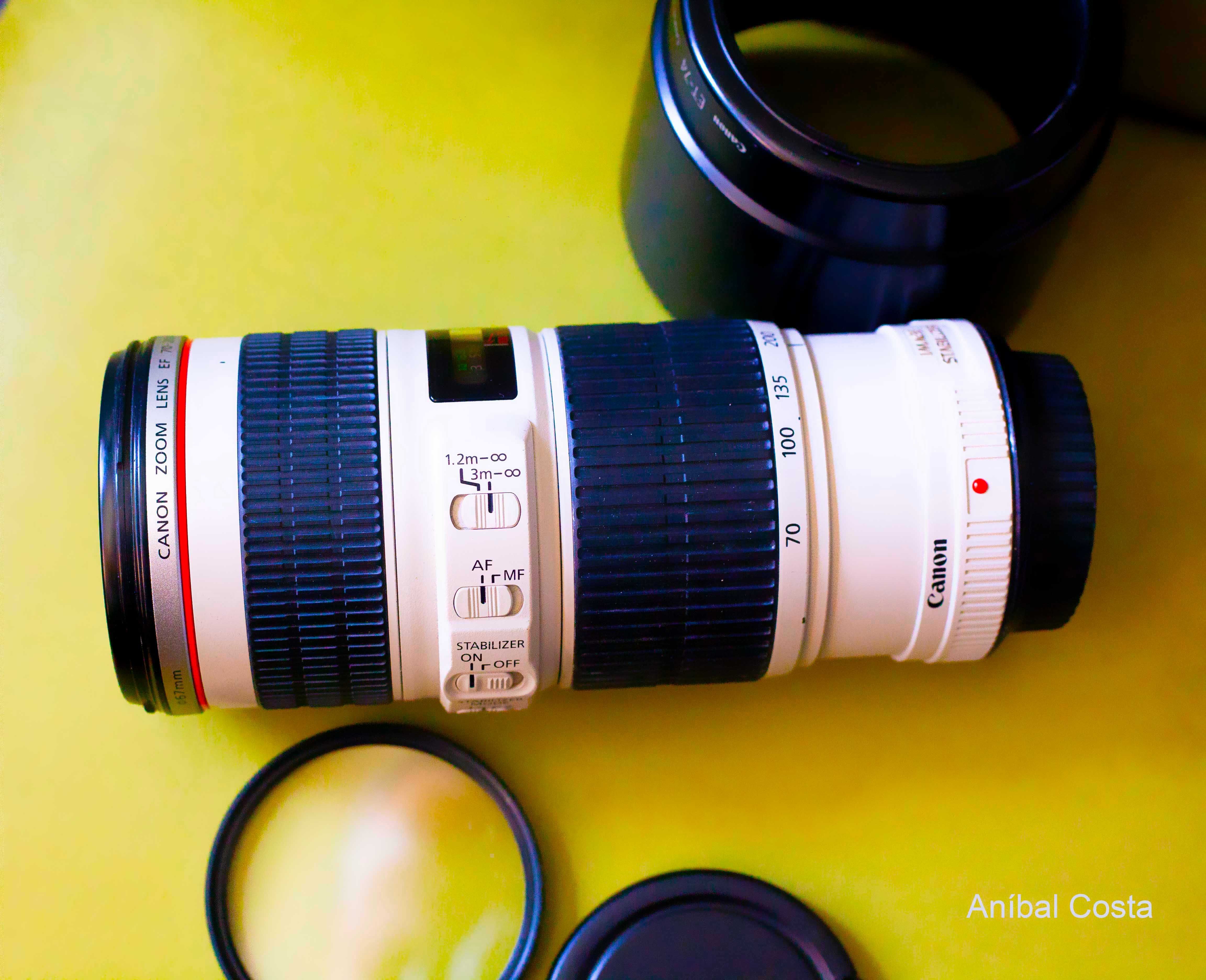 Objetiva CANON EF 70-200mm f/4L IS USM