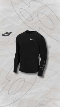 Лонгслів Nike swoosh Термокофта Nike pro / рашгард / компресійна кофта