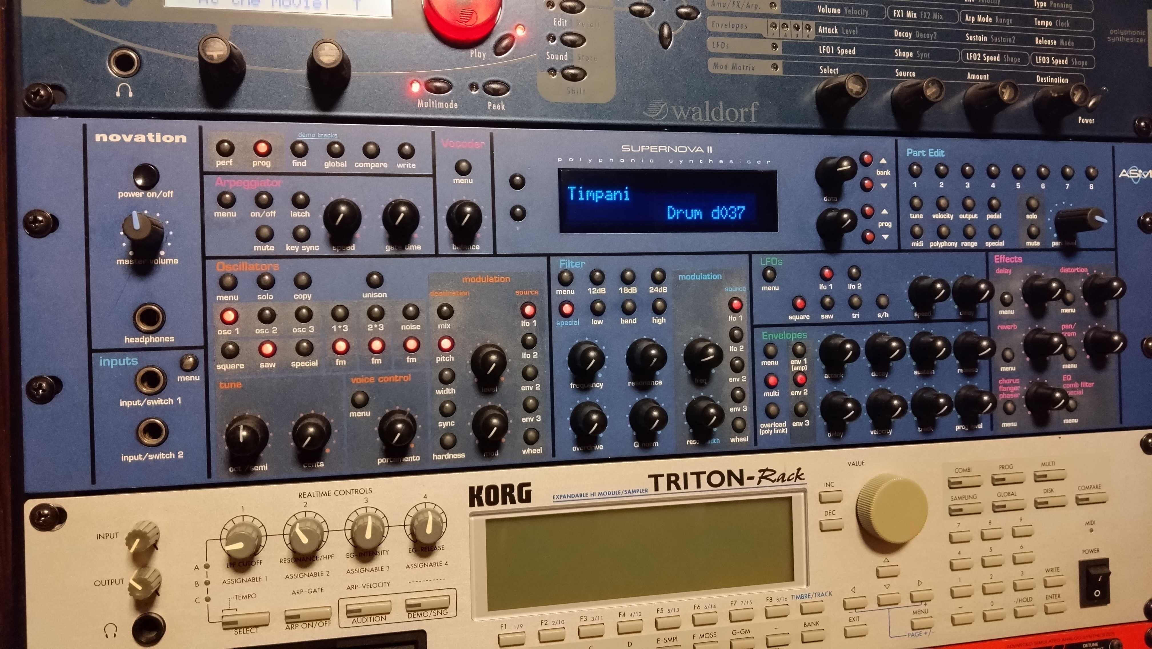 NOVATION Supernova II - Kultowy syntezator w wersji RACK