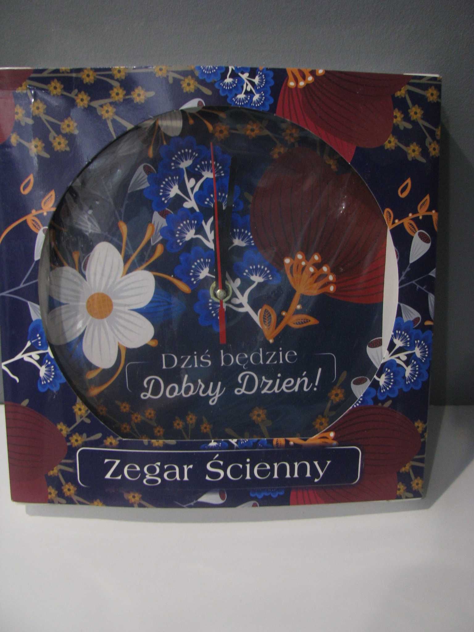 Nowy zegar wiszący ścienny zegarek „Dobry dzień”