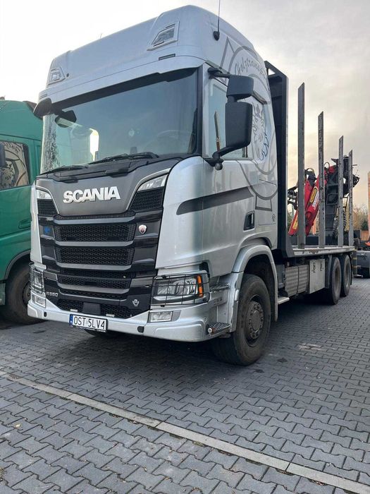 do drewna SCANIA R 580 rok prod.grudzień 2017r.