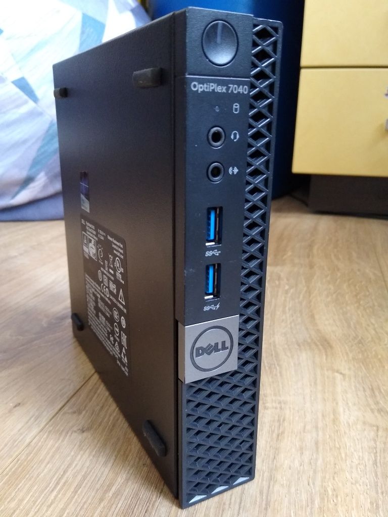 Міні компьютер Dell OptiPlex, Core i3-6100t, 8GB RAM, 120GB SSD