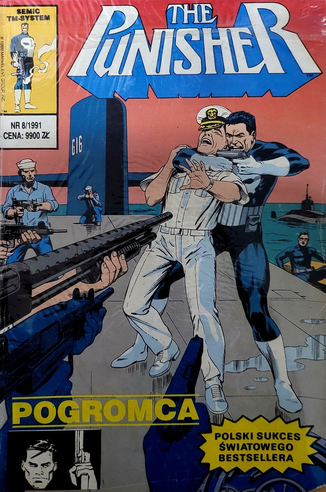 Komiks The Punisher Pogromca 8/1991 db
