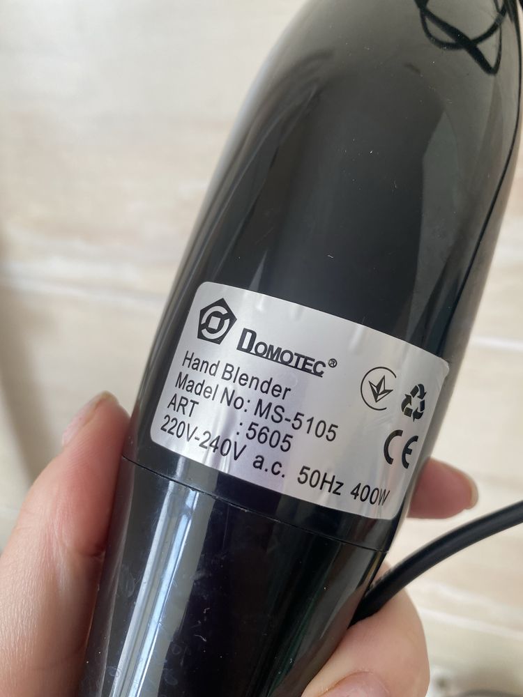 ручний Блендер Domotec