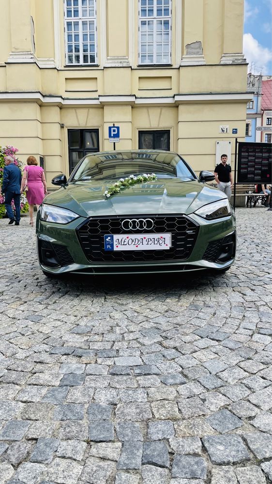 Samochód do ślubu - ZIELONE AUDI A5 Sportback 2020 :)