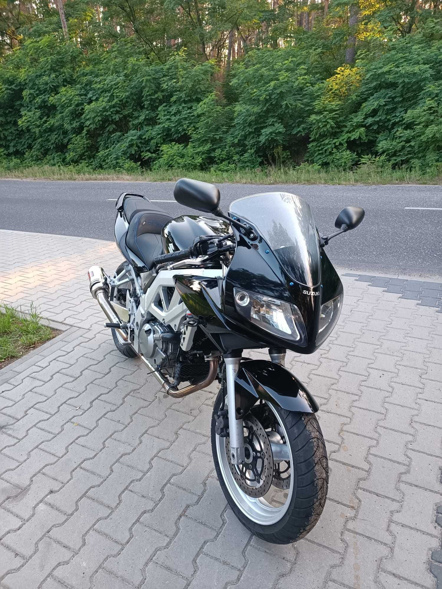 SV650S zarejestrowany A2