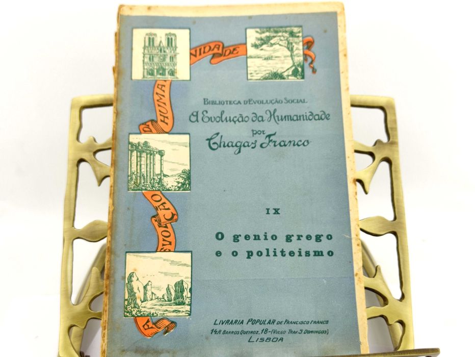 Livro "O Génio Grego e o Politeísmo", de Chagas Franco