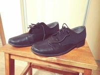 Buty komunijne chłopięce, r 37, czarne