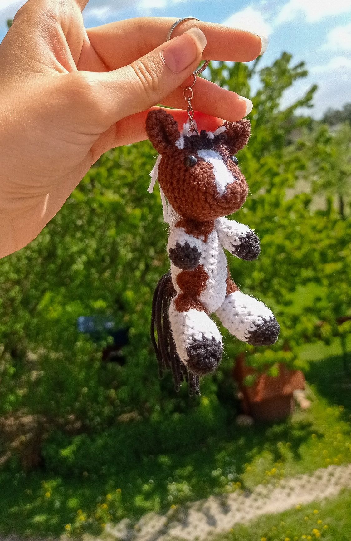 Breloczek z podobizną konia