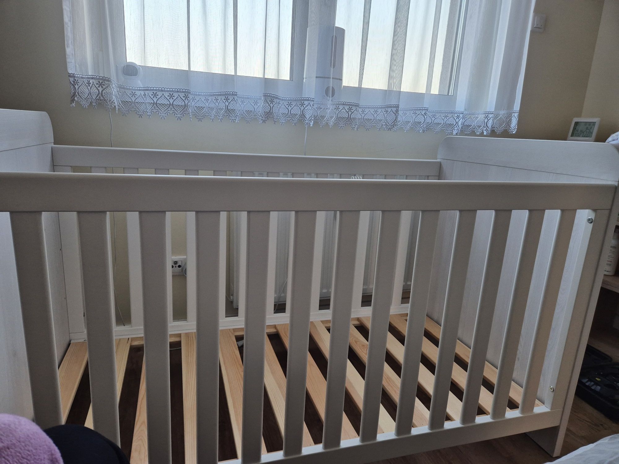 Łóżeczko Luca Baby 70x140 wraz z materacem Rucken