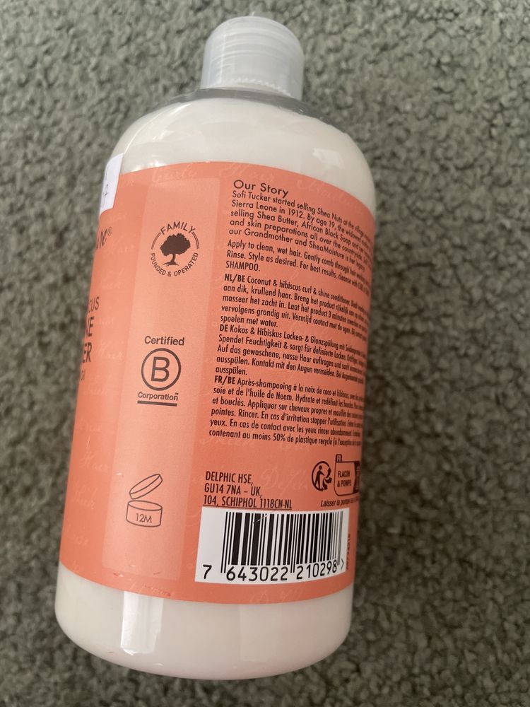 Shea Moisture odżywka do włosów kręconych 384ml 0307